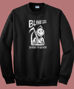 Blink 182 Bored To Death 80s Sweatshirt