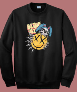 Blink 182 Skull Bunny Sweatshirt