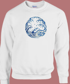 Blue Wave Classic 80s Sweatshirt 1