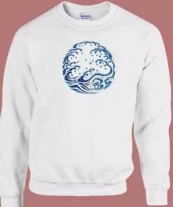 Blue Wave Classic 80s Sweatshirt 2