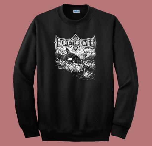 Boat Thrower Graphic Sweatshirt