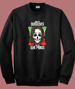 Bob Free Minds Skull 80s Sweatshirt