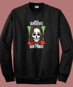Bob Free Minds Skull 80s Sweatshirt