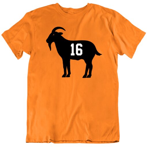 Bobby Clarke Goat 16 Philadelphia Hockey Fan T Shirt