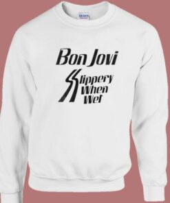 Bon Jovi Slippery When Wet Sweatshirt 2