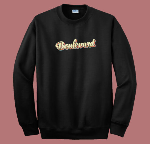 Boulevard Retro Art 80s Sweatshirt