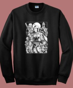 Bounty Hunters Star Wars 80s Sweatshirt