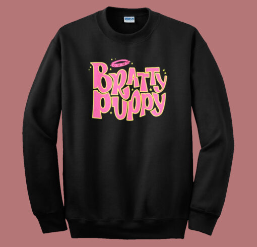 Bratty Puppy 90s Sweatshirt