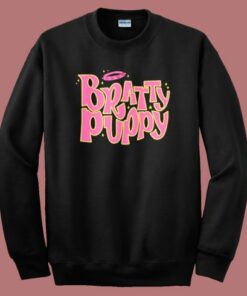 Bratty Puppy 90s Sweatshirt