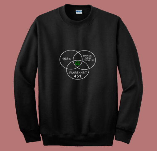 Brave New World For Family Gift Idea 80s Sweatshirt