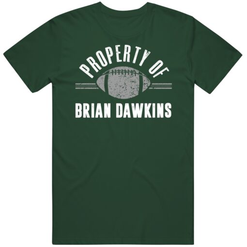 Brian Dawkins Property Of Philadelphia Football Fan T Shirt