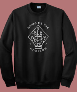 Bring Me The Horizon Diamond Hand 80s Sweatshirt