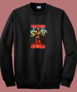 Britney Spears And Now Watch Me 80s Sweatshirt 2