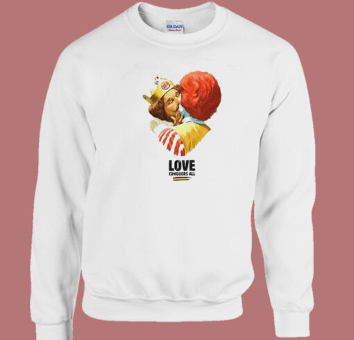 Burger King and Ronald McDonald Sweatshirt