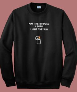 Burning Bridges 80s Sweatshirt 1 Burning Bridges 80s Sweatshirt 2
