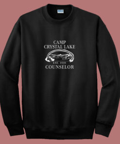 Camp Crystal Lake Camping Vintage 80s Sweatshirt 1
