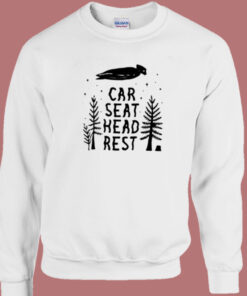 Car Seat Headrest Velvet Flocked Sweatshirt 1