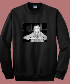 Cara Delevingne Blood Sweatshirt 1