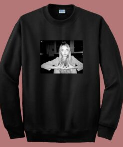 Cara Delevingne Blood Sweatshirt 2
