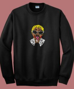 Cardi B Calligram 80s Sweatshirt