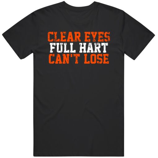 Carter Hart Clear Eyes Can’t Lose Philadelphia Hockey Fan T Shirt