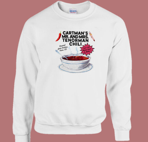 Cartman’s Mr And Mrs Tenorman Chili Sweatshirt