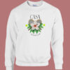 Casablanca Tennis Club Floral Sweatshirt