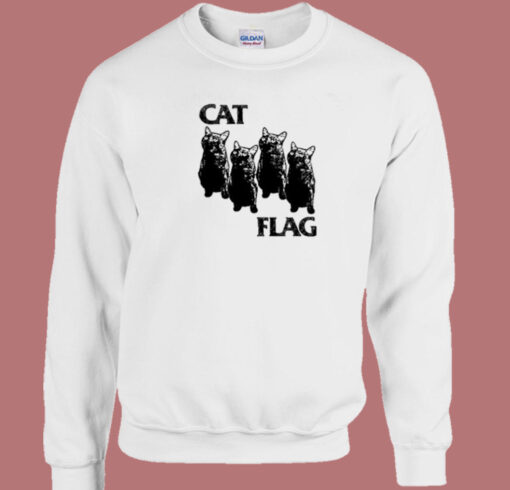 Cat Flag Parody Sweatshirt