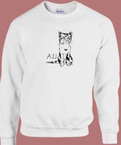 Cat Only God Can Judge Me 80s Sweatshirt 1 Cat Only God Can Judge Me 80s Sweatshirt 2