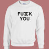 Chanel Fuck You Parody Sweatshirt