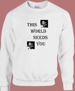 Chanwoo This World Needs You Sweatshirt 1