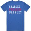Charles Barkley Freakin Philadelphia Basketball Fan T Shirt