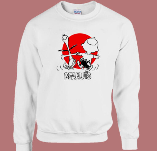 Charlie Brown And Snoopy Dancing Sweatshirt