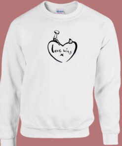 Charlie Mackesy Love Wins 80s Sweatshirt 1