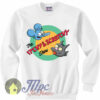 Cheap The Itchy & Scratchy Show 80s Crewneck Sweatshirt