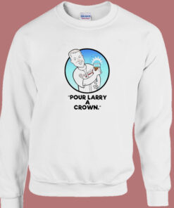 Chipper Jones Pour Larry A Crown Sweatshirt 1