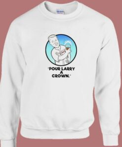 Chipper Jones Pour Larry A Crown Sweatshirt 1 Chipper Jones Pour Larry A Crown Sweatshirt 2