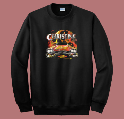 Christine Movie Car On Fire Sweatshirt