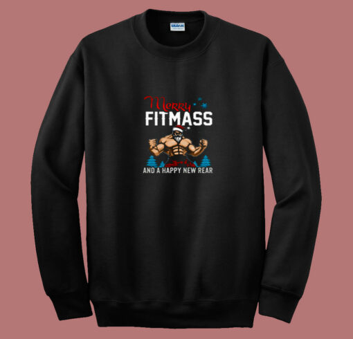 Christmas Happy New Year Parody Fitness 80s Sweatshirt