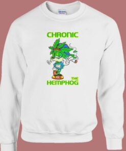 Chronic The HempHog Weed Sweatshirt 1 Chronic The HempHog Weed Sweatshirt 2