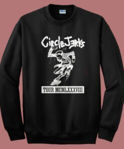 Circle Jerks Tour Mcmlxxxviii Sweatshirt