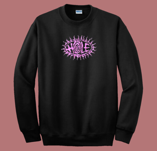 Circle On Hole Retro 80s Sweatshirt