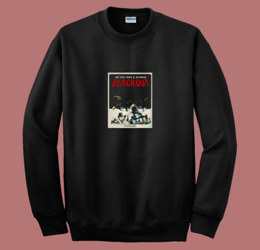 Classic Mothod And Redman Blackout 80s Sweatshirt