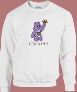 Cocaine Care Bear Sweatshirt