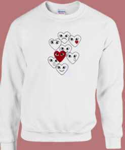 Comme Des Garcons Play 80s Sweatshirt