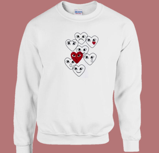 Comme Des Garcons Play 80s Sweatshirt