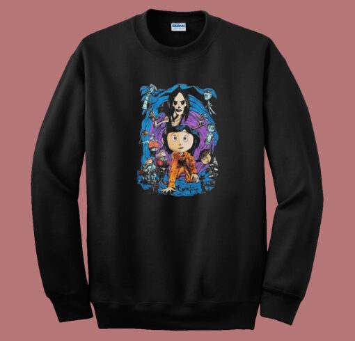 Coraline Spiral Tunnel Movie Sweatshirt