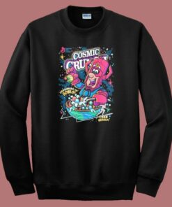 Cosmic Crunch Cereal 80s Sweatshirt