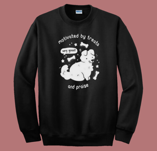 Crowlines Motivated By Treats And Praise Sweatshirt