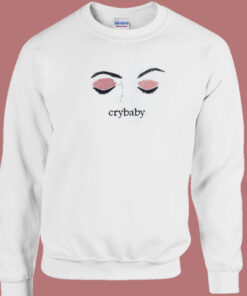 Cry Baby Pink 80s Sweatshirt 1